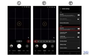 راهنمای فعال سازی Auto HDR در تنظیمات دوربین گوشی سامسونگ برای عکاسی حرفه ای با جزئیات بیشتر در مناطق روشن و تاریک
