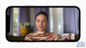 محو پسزمینه در تماس FaceTime